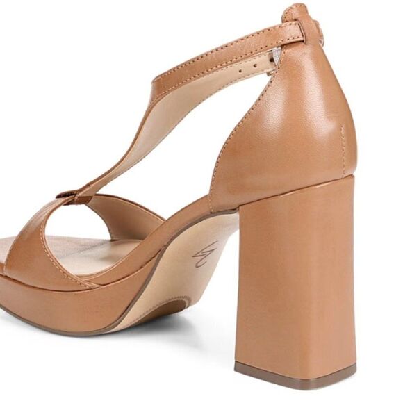 27 EDIT Naturalizer Jae Leather T-Strap Platform Dress Sandals - Picture 10 of 11